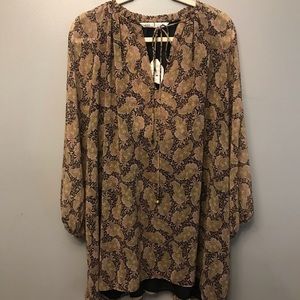 Zara Paisley top